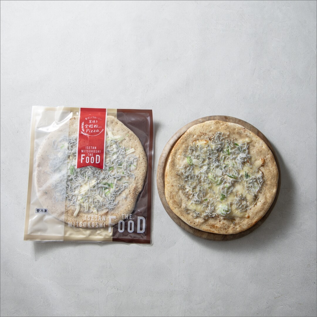 全粒粉入りピッツァ チチニエッリ(しらすのピッツァ)