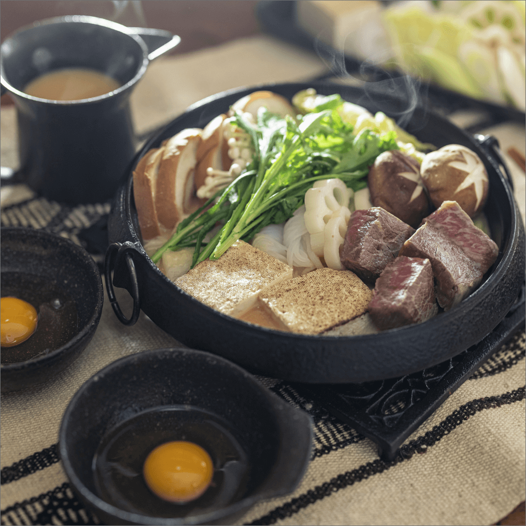 写真：白味噌すき焼き