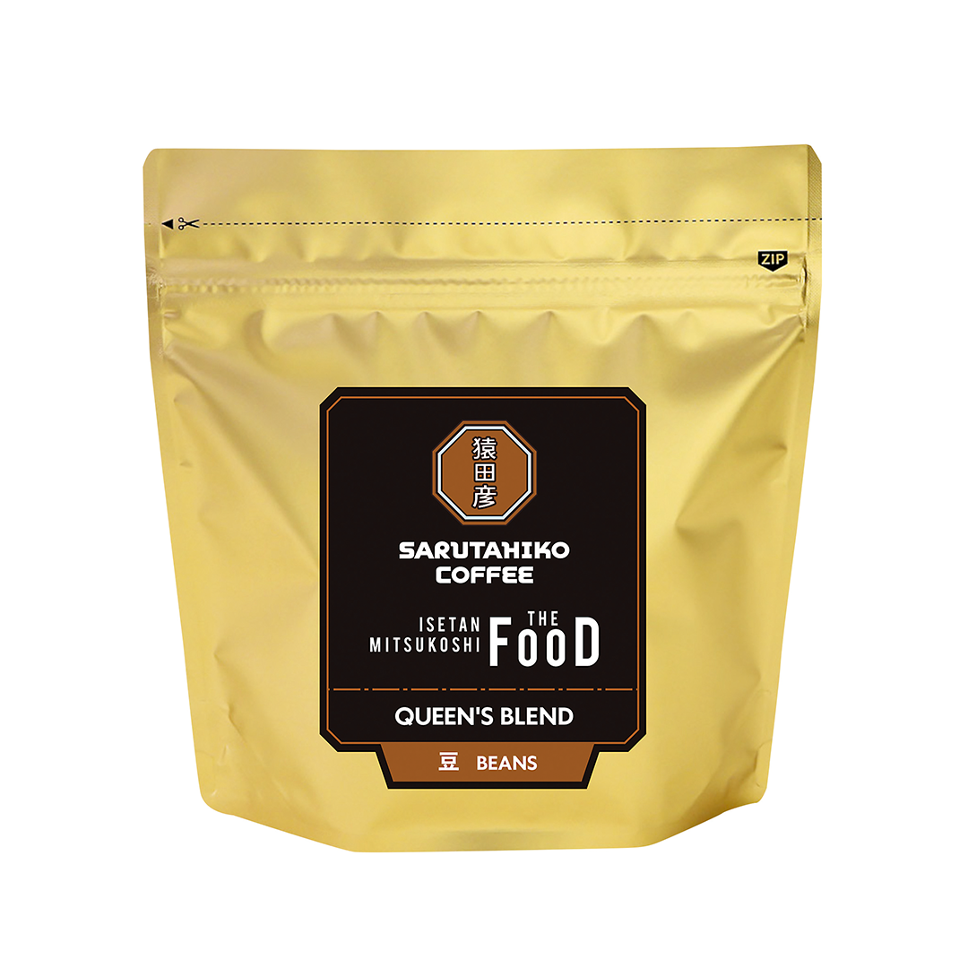 猿田彦コーヒー×イセタンミツコシ　ザ・フード クイーンズブレンド(豆)中深煎　150g