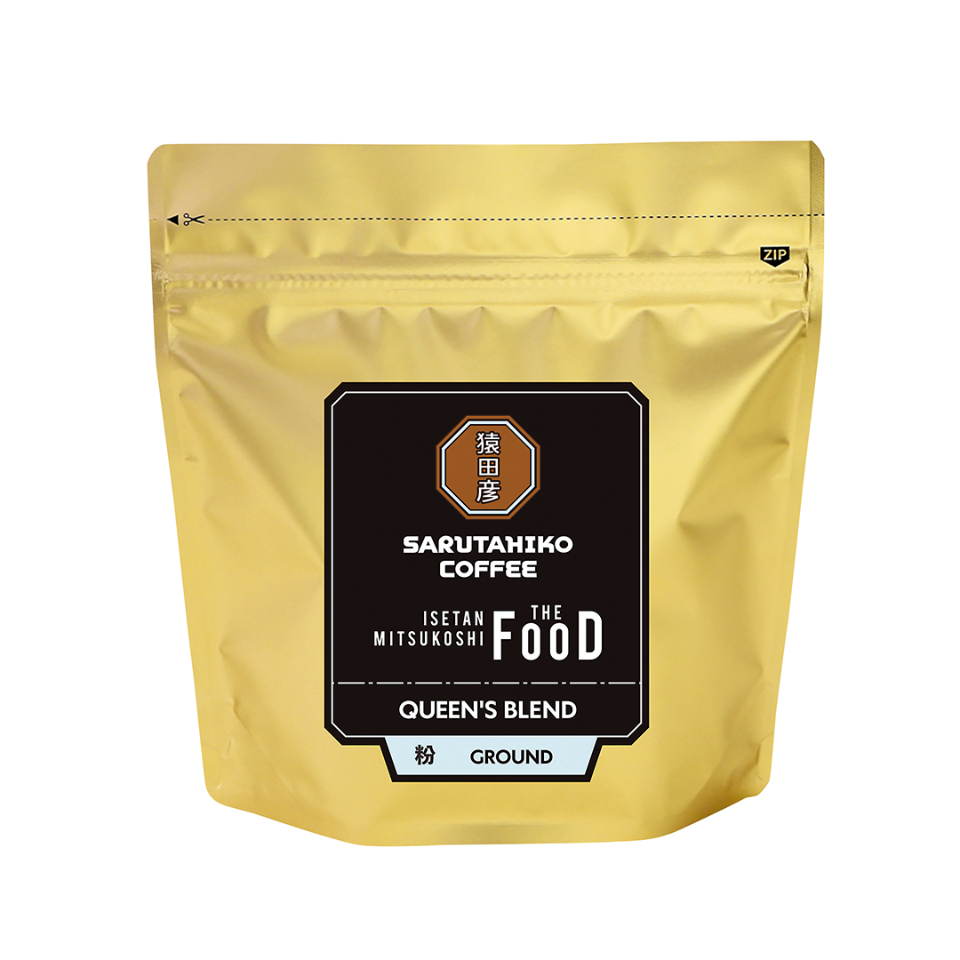 猿田彦コーヒー×イセタンミツコシ　ザ・フード クイーンズブレンド(豆)中深煎　150g